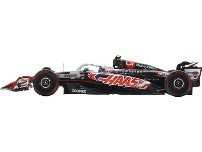 Haas VF-25 MoneyGram Haas F1 Team #87 US GP 2025 Oliver Bearman 1:43 Scale Resin Car – Spark-Spark-Diecast Model Centre