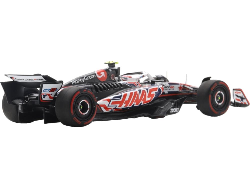 Haas VF-25 MoneyGram Haas F1 Team #87 US GP 2025 Oliver Bearman 1:43 Scale Resin Car – Spark-Spark-Diecast Model Centre