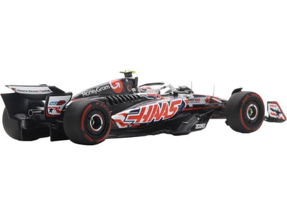 Haas VF-25 MoneyGram Haas F1 Team #87 US GP 2025 Oliver Bearman 1:43 Scale Resin Car – Spark-Spark-Diecast Model Centre