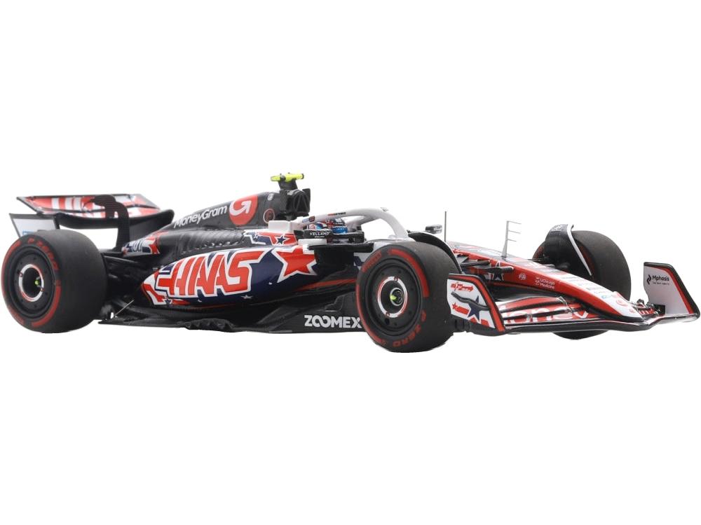 Haas VF-25 MoneyGram Haas F1 Team #87 US GP 2025 Oliver Bearman 1:43 Scale Resin Car – Spark-Spark-Diecast Model Centre
