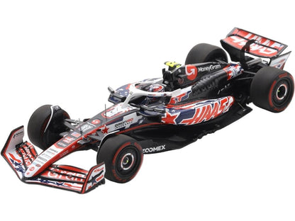 Haas VF-25 MoneyGram Haas F1 Team #87 US GP 2025 Oliver Bearman 1:43 Scale Resin Car – Spark-Spark-Diecast Model Centre