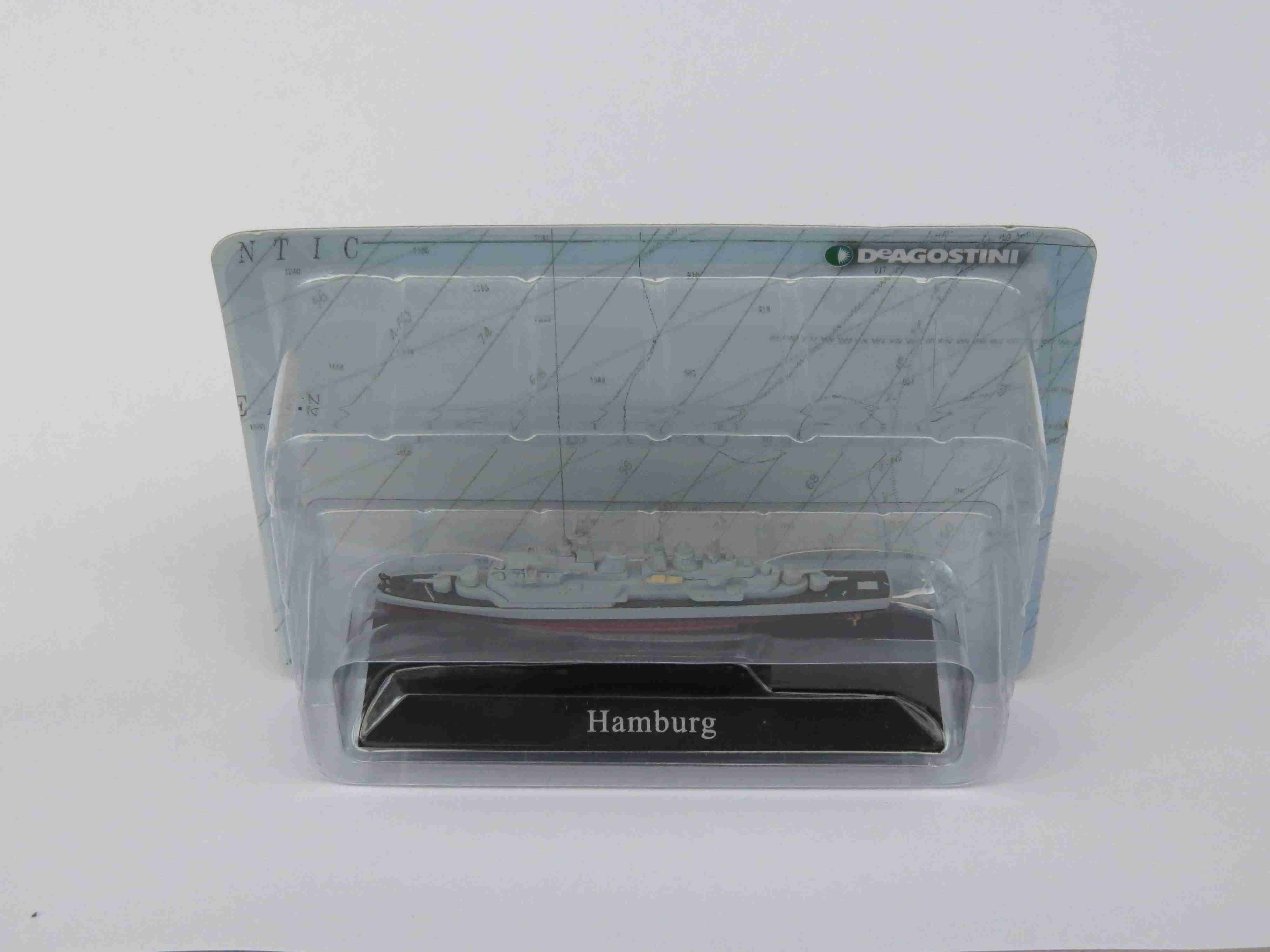 Hamburg Class Destroyer 1960 1:1250 Scale Unbranded Diecast Model-Unbranded-Diecast Model Centre