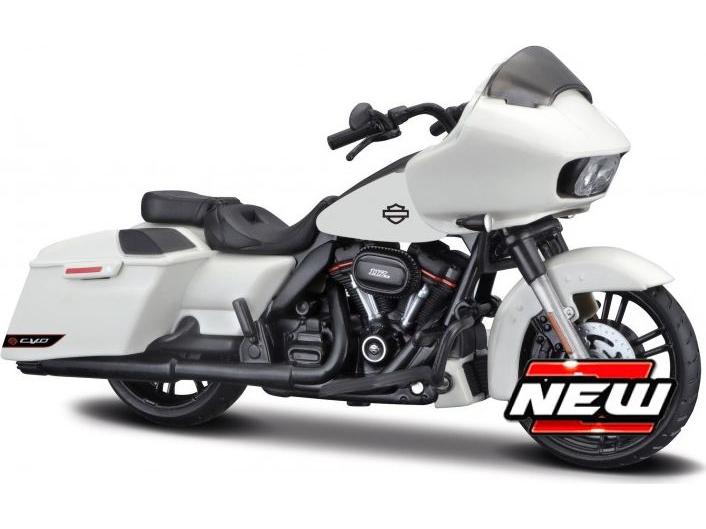 Harley-Davidson CVO Road Glide 2018 Grey 1:18 Scale Maisto Diecast Model-Maisto-Diecast Model Centre