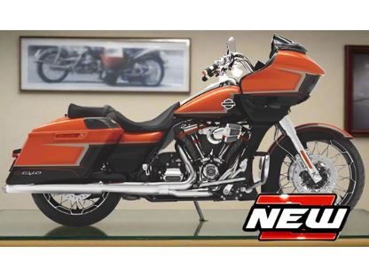 Harley-Davidson CVO Road Glide 2022 Orange 1:18 Scale Motorcycle Model
