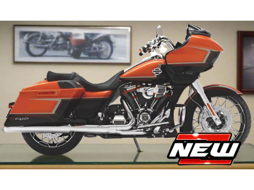 Harley-Davidson CVO Road Glide 2022 Orange 1:18 Scale Motorcycle Model