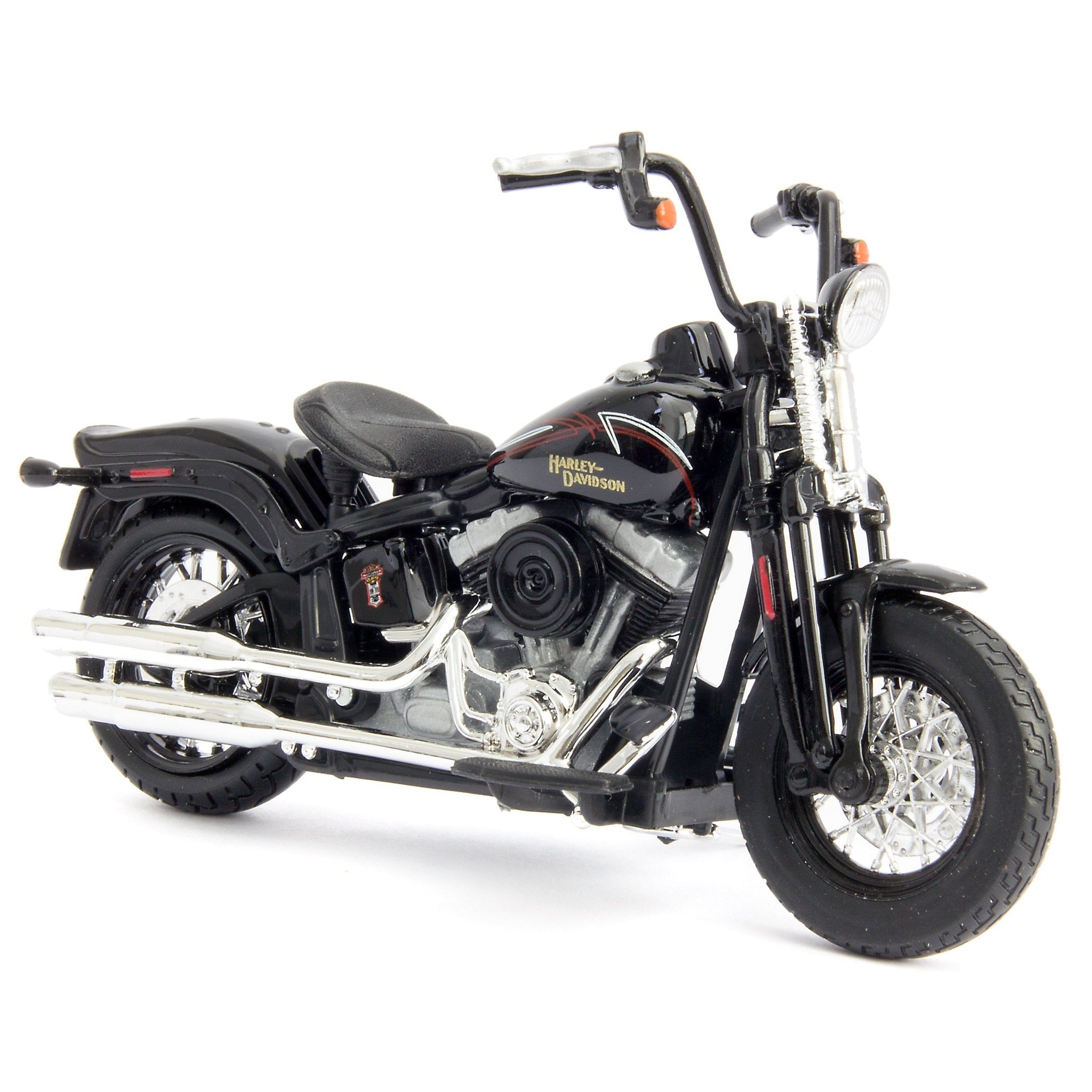 Harley-Davidson FLSTSB Cross Bones 2008 black - 1:18 scale Diecast Model Motorcycle-Maisto-Diecast Model Centre