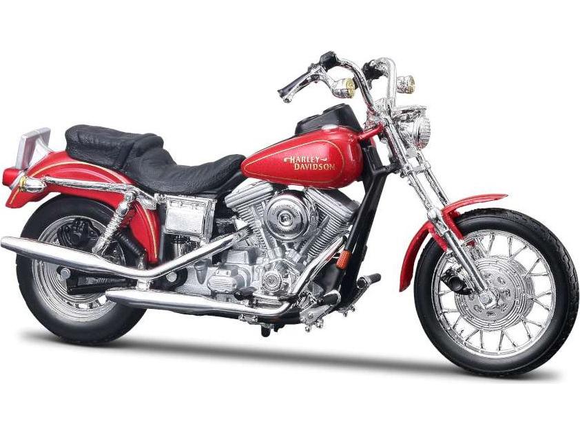 Harley-Davidson FXDL Dyna Low Rider 1997 1:18 Scale Maisto Diecast Model-Maisto-Diecast Model Centre