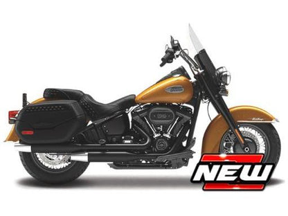 Harley-Davidson Heritage Classic 2023 Orange 1:18 Scale Motorcycle Model