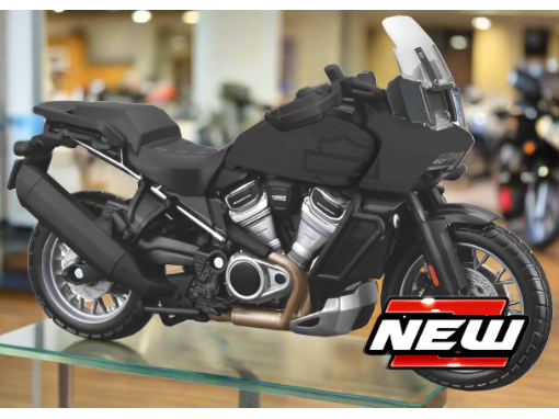 Harley-Davidson Pan America 1250 2023 black 1:18 Scale Motorcycle Model