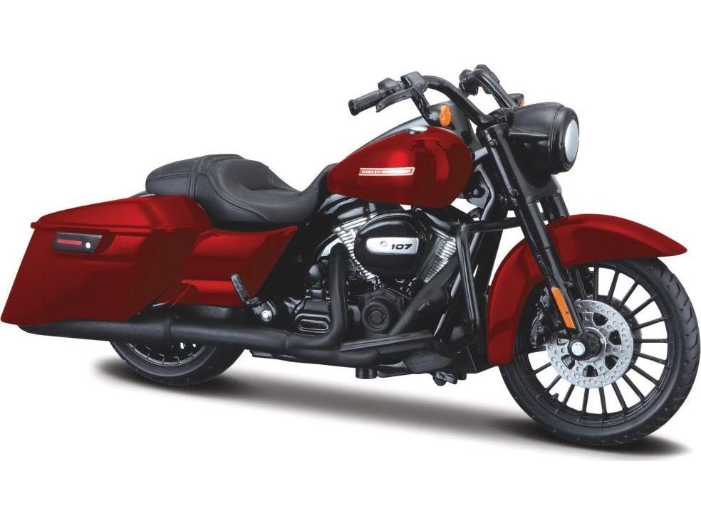 Harley-Davidson Road King Special 2017 Red 1:18 Scale Maisto Diecast Model-Maisto-Diecast Model Centre