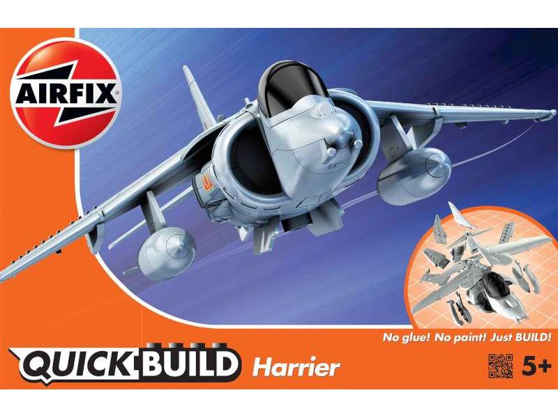Harrier Airfix QUICKBUILD Plastic Kit-Airfix-Diecast Model Centre