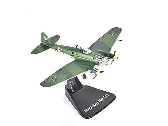 Heinkel He 111 Bombers of WWII 1:144 Scale Unbranded Diecast Model-Unbranded-Diecast Model Centre