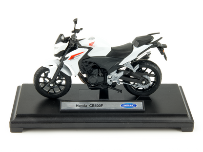 Honda CB500F white 1:18 Scale