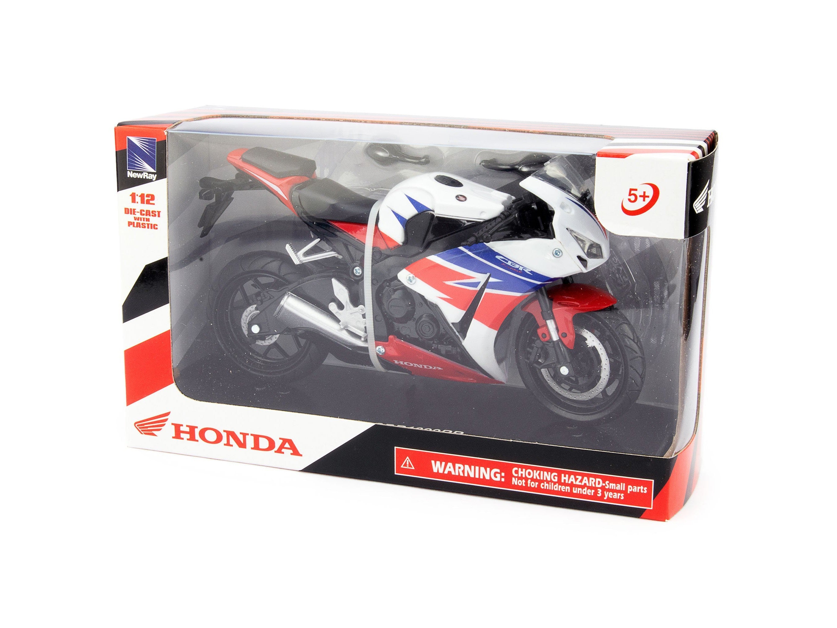 Honda CBR1000RR white/red/blue - 1:12 Scale Motorbike Model-NewRay-Diecast Model Centre