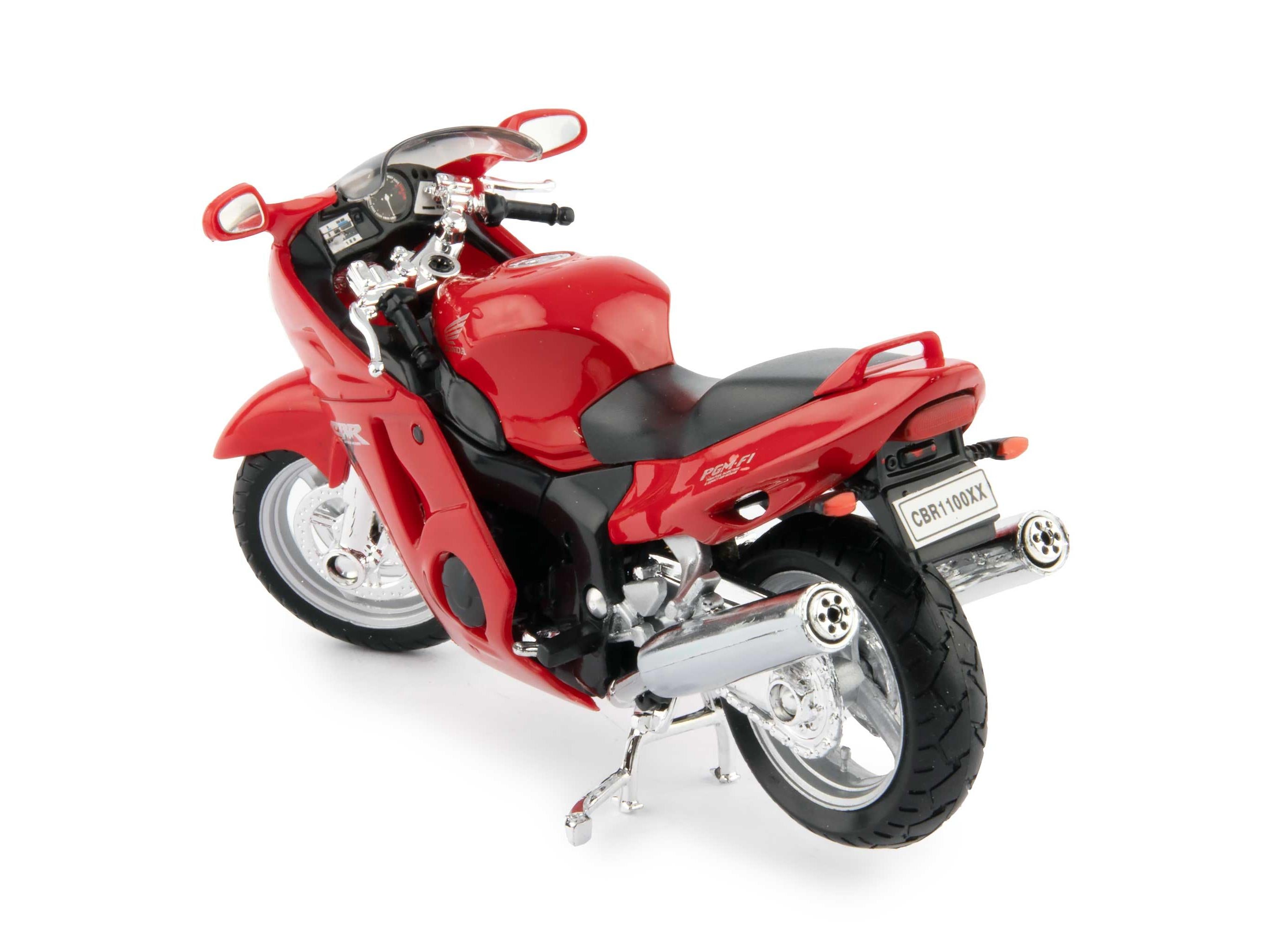 Honda CBR1100XX red - 1:18 Scale Diecast Model Motorcycle-Welly-Diecast Model Centre