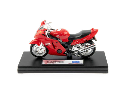 Honda CBR1100XX red - 1:18 Scale Diecast Model Motorcycle-Welly-Diecast Model Centre