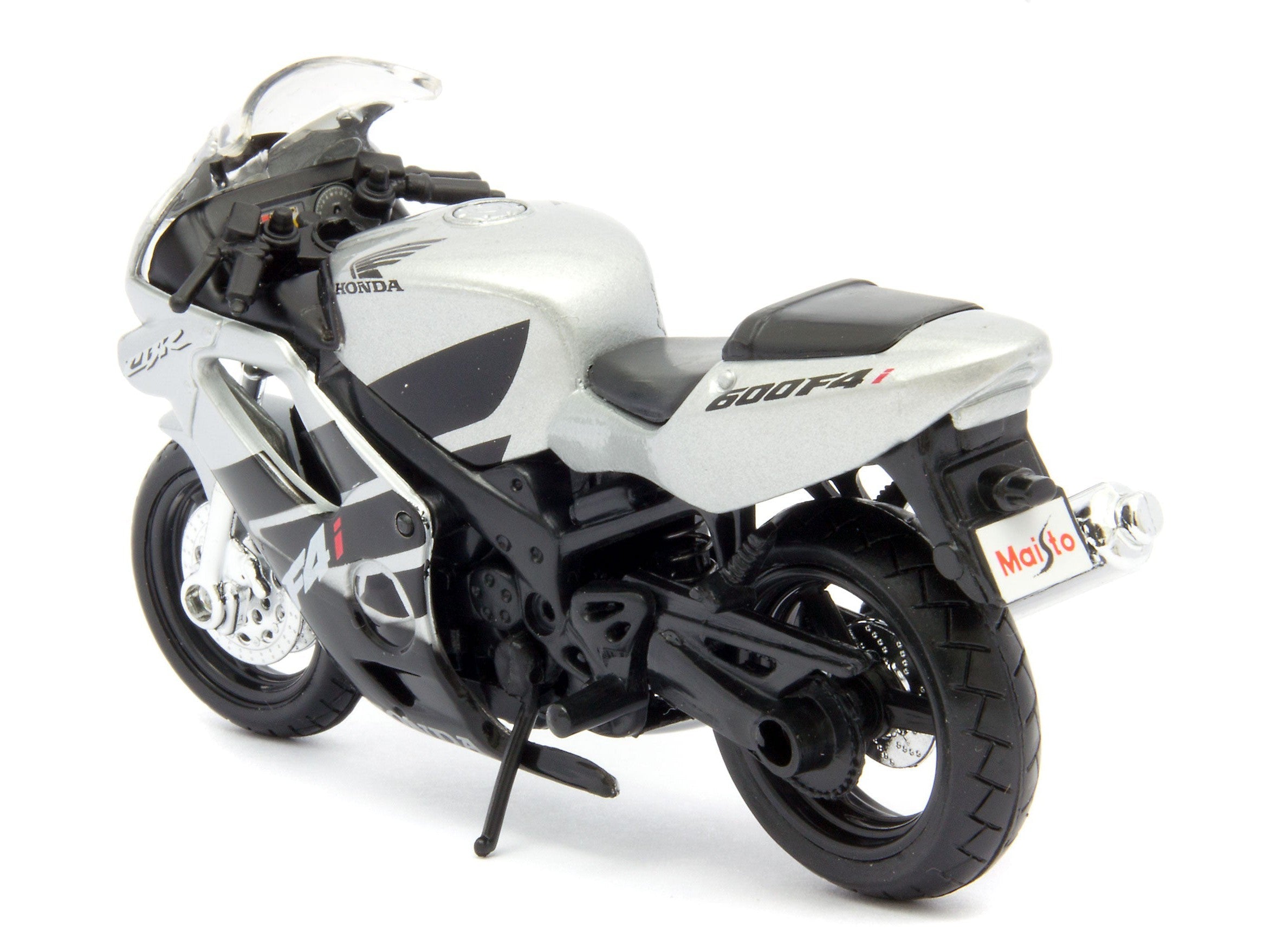 Honda CBR600F4i silver/black - 1:18 Scale Motorbike Model-Maisto-Diecast Model Centre