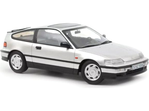 Honda CRX 1990 silver - 1:18 Scale Diecast Model Car-Norev-Diecast Model Centre