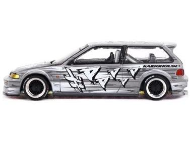 Honda Civic (EF) Kaido Manga V1 1:64 Scale Diecast Model Car – MINI GT-MINI GT-Diecast Model Centre