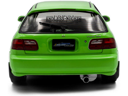 Honda Civic (EG6) Solido Works Neon Green 1991 1:18 Scale Diecast Model Car – Solido-Solido-Diecast Model Centre