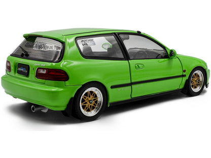 Honda Civic (EG6) Solido Works Neon Green 1991 1:18 Scale Diecast Model Car – Solido-Solido-Diecast Model Centre