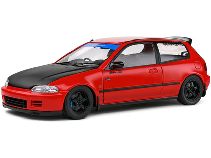 Honda Civic (EG6) Spoon Version Red 1991 1:18 Scale Diecast Model Car – Solido-Solido-Diecast Model Centre