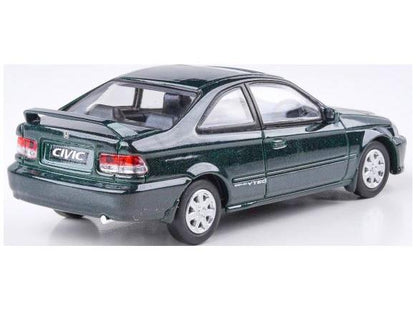 Honda Civic EM1 Clover Green Pearl 1999 (RHD) 1:64 Scale Paragon Diecast Model Car-Paragon-Diecast Model Centre