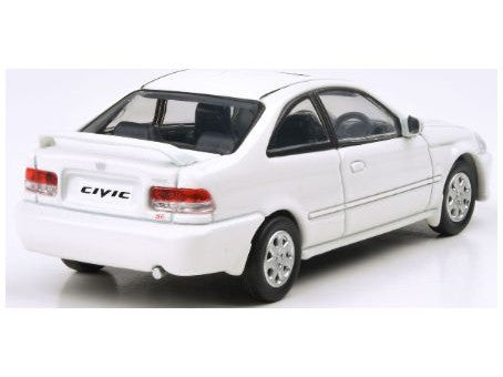 Honda Civic EM1 VTI-R 1999 Taffeta White - 1:64 Scale Diecast Model Car-Paragon-Diecast Model Centre