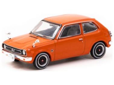 Honda Civic (SB1) Orange 1:64 Scale Tarmac Works Diecast Model-Tarmac Works-Diecast Model Centre