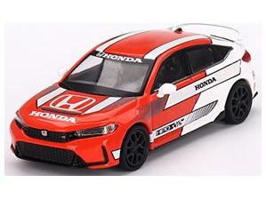 Honda Civic Type R 2023 #1 Pace Car (LHD) 1:64 Scale MINI GT Diecast Model-MINI GT-Diecast Model Centre