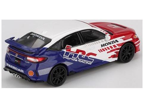 Honda Civic Type R 2024 Pace Car HRC (LHD) 1:64 Scale MINI GT Model Car-MINI GT-Diecast Model Centre