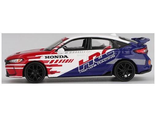 Honda Civic Type R 2024 Pace Car HRC (LHD) 1:64 Scale MINI GT Model Car-MINI GT-Diecast Model Centre