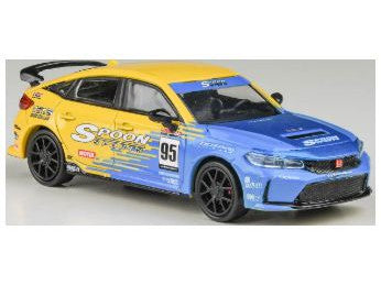 Honda Civic Type-R FL5 2023 Spoon Livery - 1:64 Scale Model Car-Paragon-Diecast Model Centre