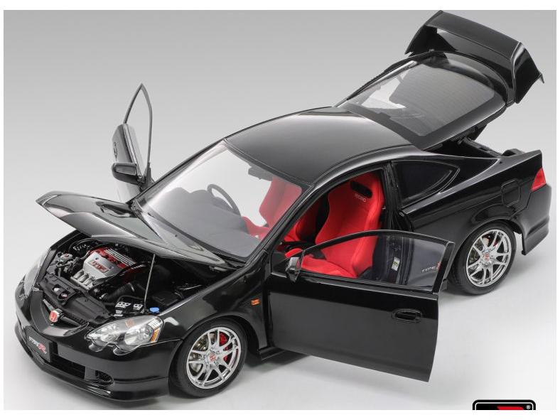 Honda Integra Type R (DC5) Black 1:18 Scale LCD Diecast Model Car-LCD-Diecast Model Centre