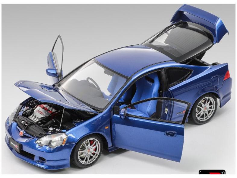 Honda Integra Type R (DC5) Blue 1:18 Scale LCD Diecast Model Car-LCD-Diecast Model Centre