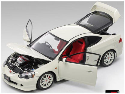 Honda Integra Type R (DC5) White 1:18 Scale LCD Diecast Model Car-LCD-Diecast Model Centre