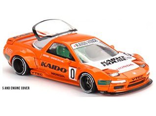 Honda NSX Kaido Racing V1 orange - 1:64 Scale Diecast Model Car-MINI GT-Diecast Model Centre