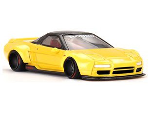 Honda NSX Kaido Works V1 yellow 1:64 Scale