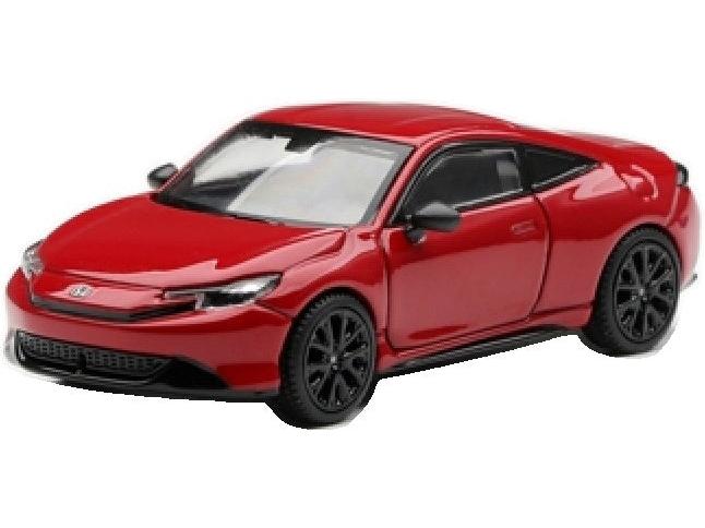 Honda Prelude Rallye Red (LHD) Blister Packaging 1:64 Scale Diecast Model Car – MINI GT-MINI GT-Diecast Model Centre