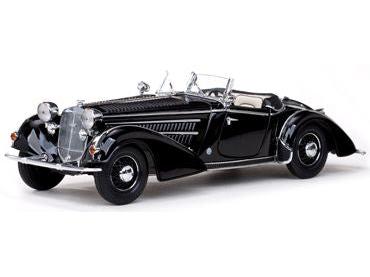Horch 855 Roadster 1939 - Black 1:18 Scale Sun Star Diecast Model Car-Sun Star-Diecast Model Centre