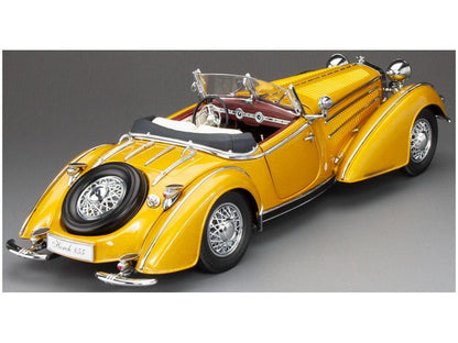 Horch 855 Roadster Gold 1939 1:18 Scale Sun Star Diecast Model Car-Sun Star-Diecast Model Centre