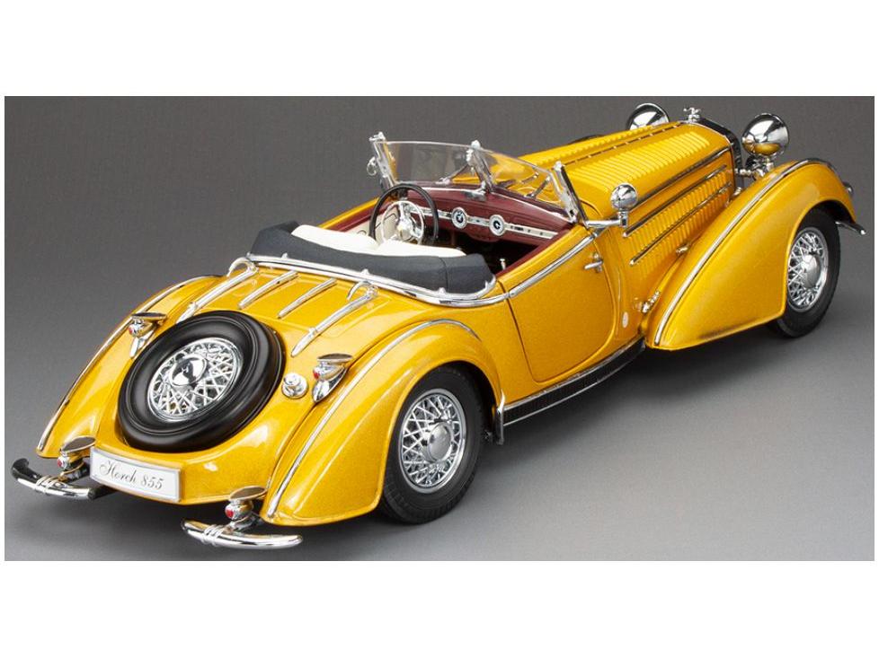 Horch 855 Roadster Gold 1939 1:18 Scale Sun Star Diecast Model Car-Sun Star-Diecast Model Centre