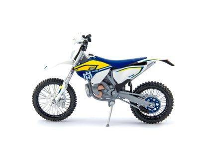 Husqvarna FE 501 2016 white 1:12 Scale Motorcycle Model