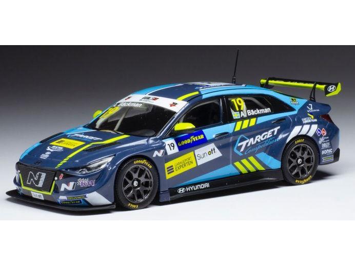 Hyundai Elantra N TCR #19 Target Comp WTCR Portugal 2021 A.Backman 1:43 Scale IXO Diecast Model Car-IXO-Diecast Model Centre