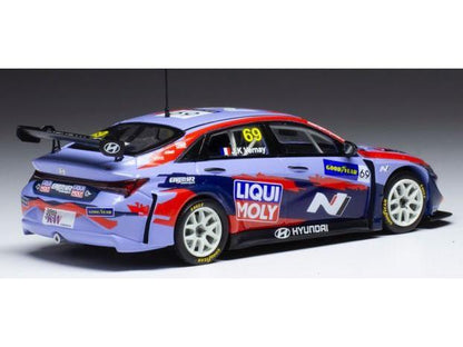 Hyundai Elantra N TCR #69 Engstler Hyundai Liqui Moly WTCR 2021 J-K.Vernay 1:43 Scale IXO Diecast Model Car-IXO-Diecast Model Centre