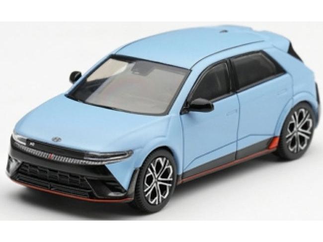 Hyundai Ioniq 5 N Performance Blue Matt (LHD) 1:64 Scale Diecast Car – MINI GT-MINI GT-Diecast Model Centre