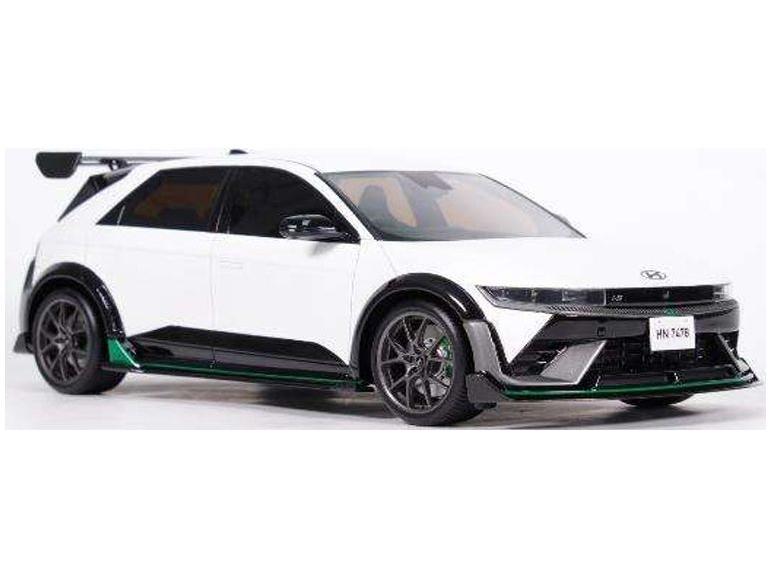Hyundai Ioniq 5N DK Edition Atlas White Matt 2025 1:18 Scale OttOmobile Resin Model Car-OttOmobile-Diecast Model Centre