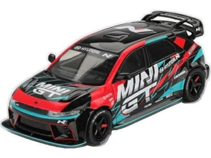 Hyundai Ioniq 5N Mini GT RS-01T 2025 Tokyo Auto Salon (LHD) 1:64 Scale Diecast Model Car – MINI GT-MINI GT-Diecast Model Centre