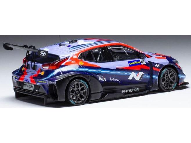 Hyundai Veloster N ETCR #69 Hyundai Motorsport N ETCR Pau 2021 J-K.Vernay 1:43 Scale IXO Diecast Model Car-IXO-Diecast Model Centre