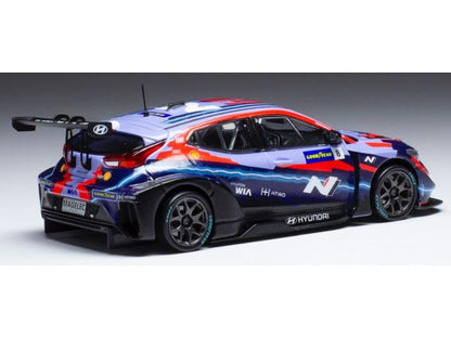 Hyundai Veloster N ETCR #8 Hyundai Motorsport N ETCR Pau 2021 A.Farfus 1:43 Scale IXO Diecast Model Car-IXO-Diecast Model Centre